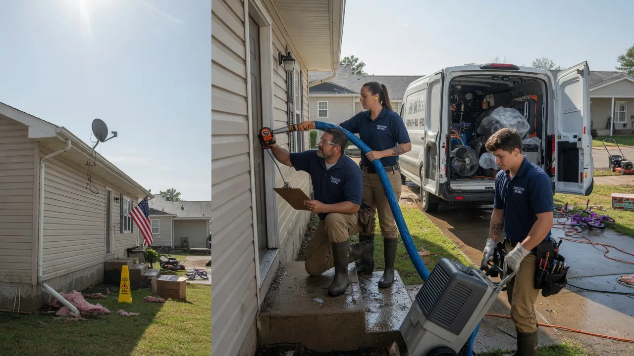 Ceiling Water Damage Restoration in Woodruff, SC near me